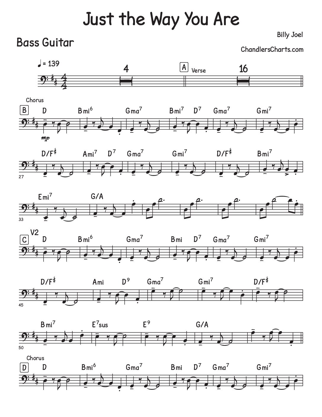 Just the Way You Are - Billy Joel