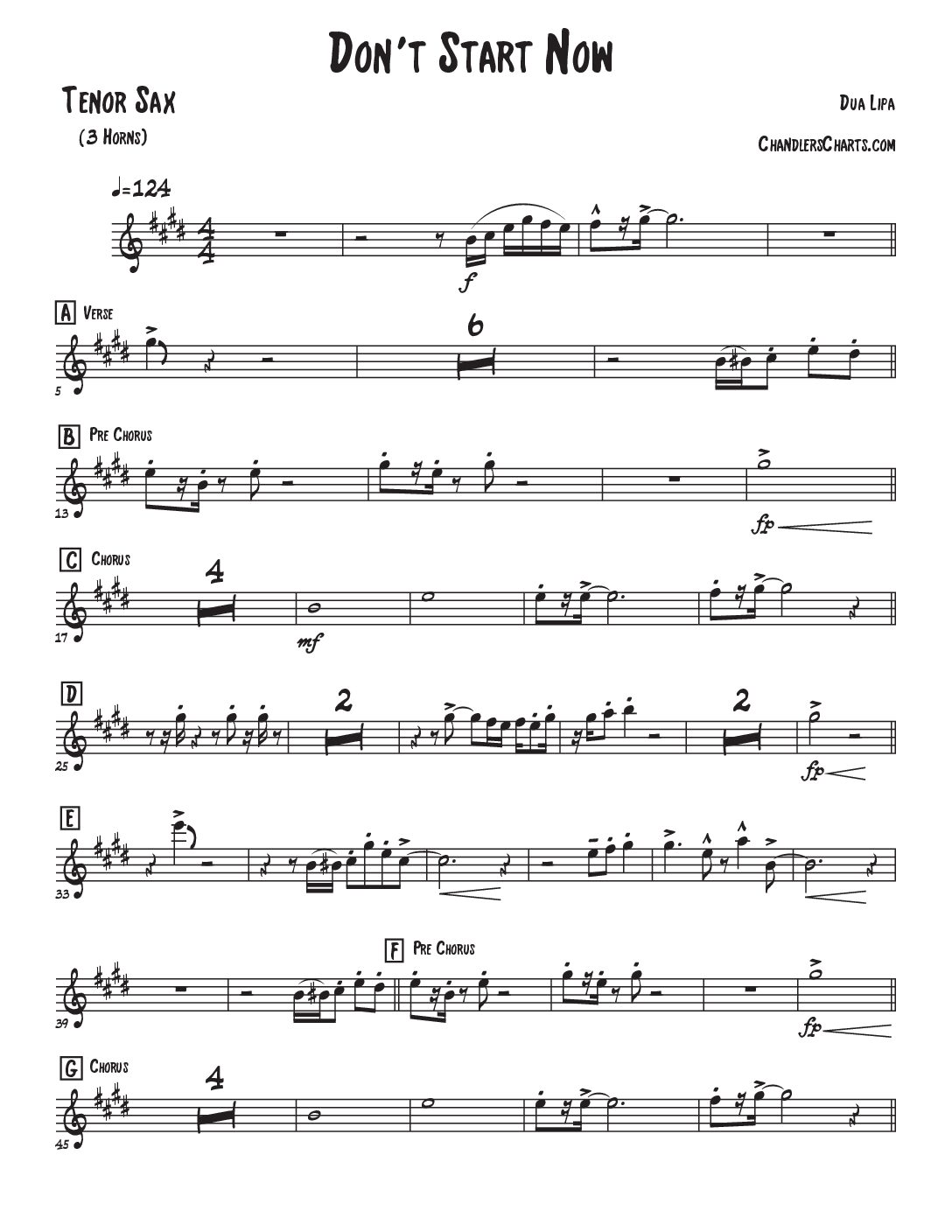 Don't Start Now - Dua Lipa