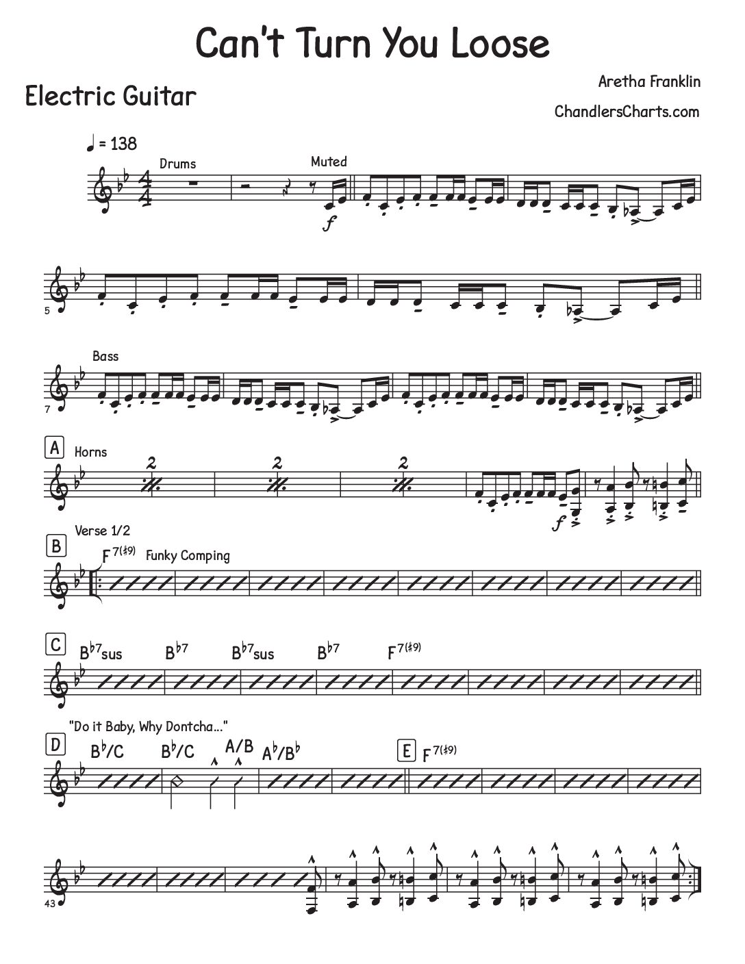 Can't Turn You Loose - Aretha Franklin (4h)