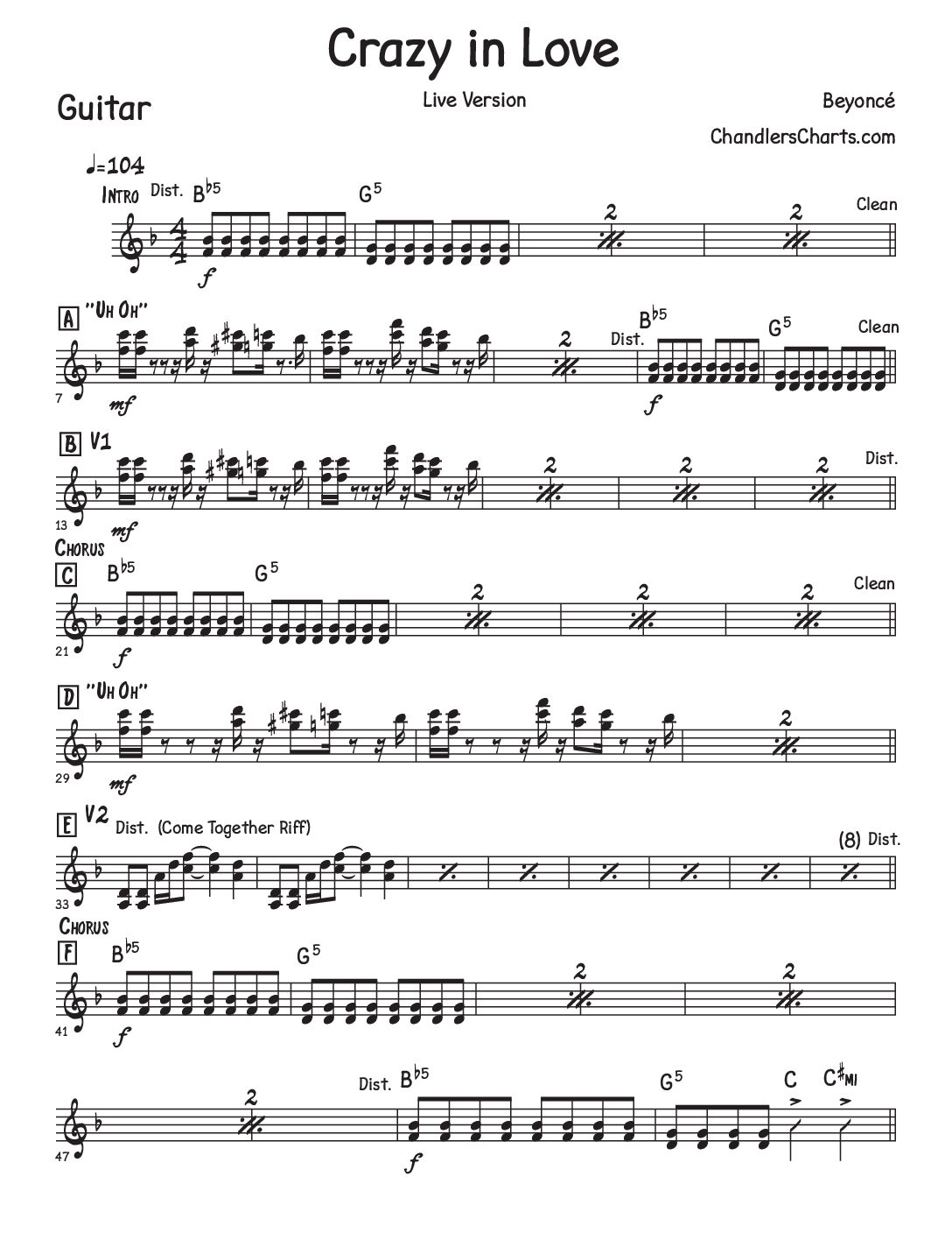 Crazy in Love (Live) - Beyoncé (4h)