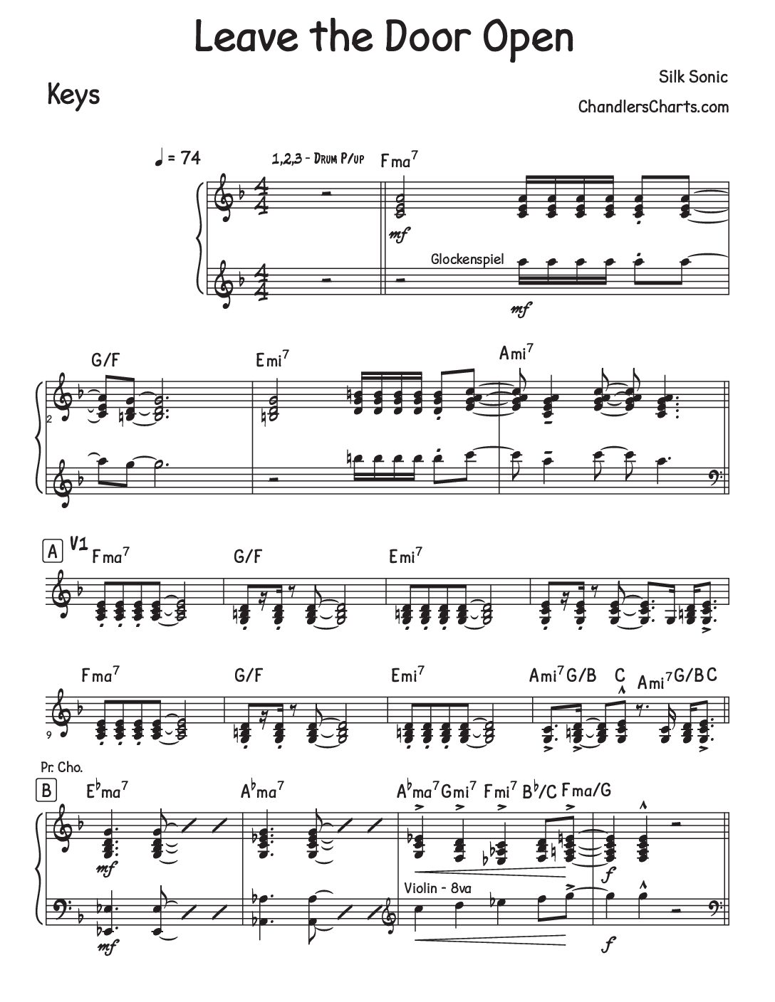 Leave the Door Open - Silk Sonic (4h)