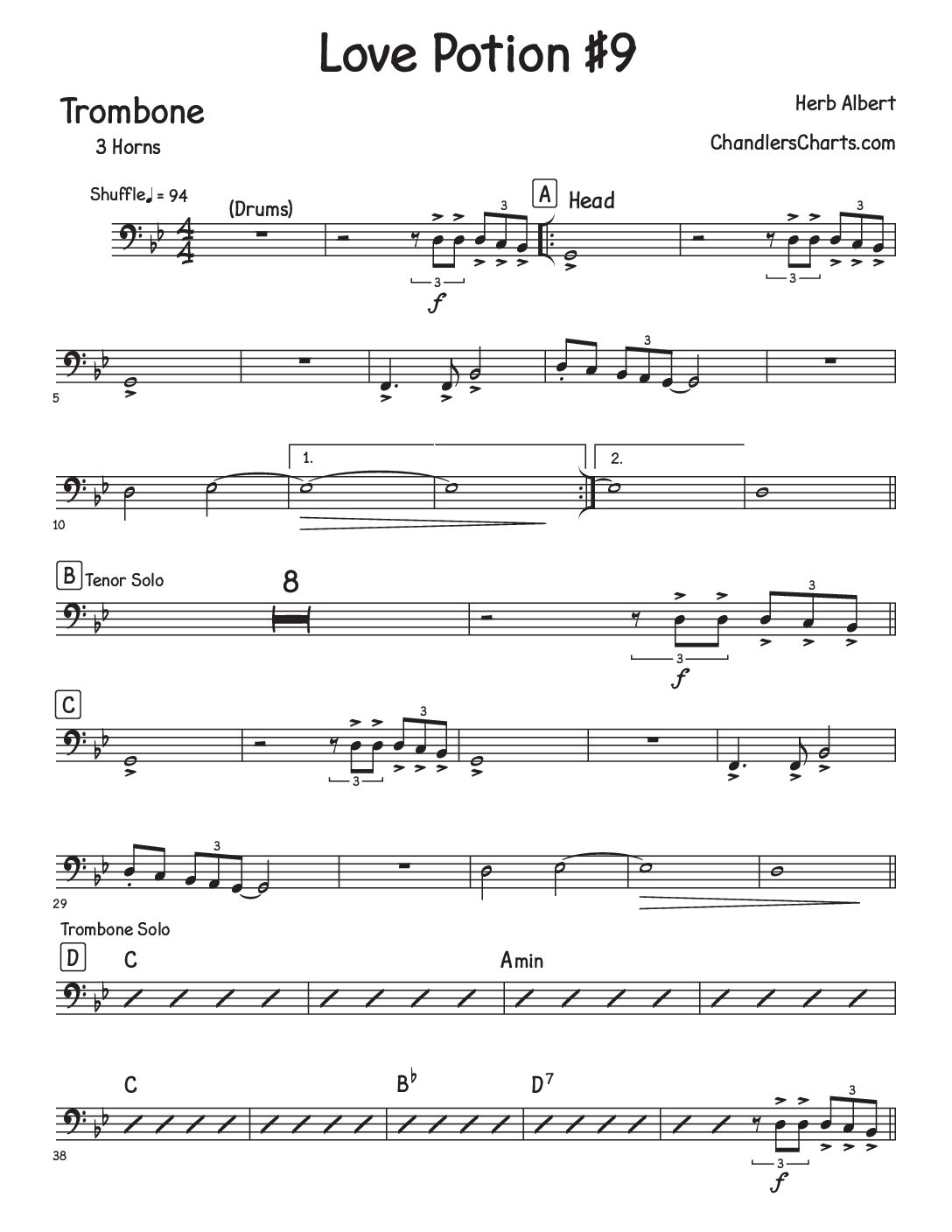 Love Potion #9 - Herb Alpert & the Tijuana Brass (3h)