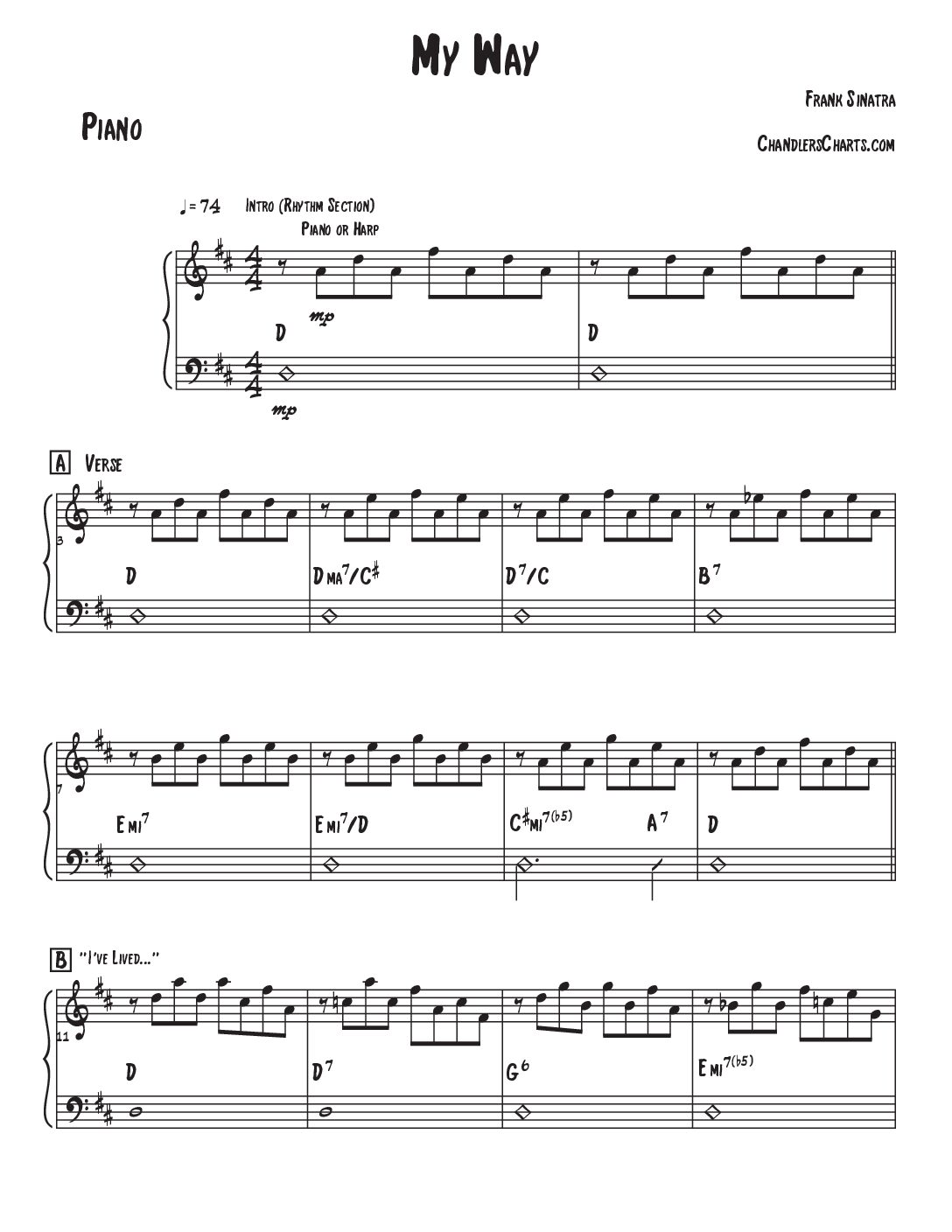 My Way - Frank Sinatra (4h)