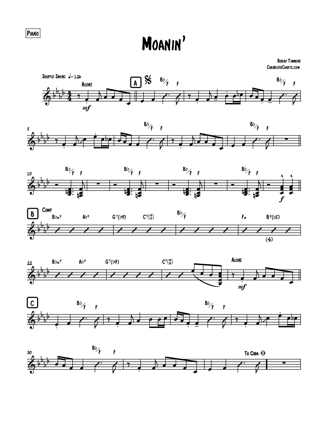 Moanin' - Art Blakey (3h)