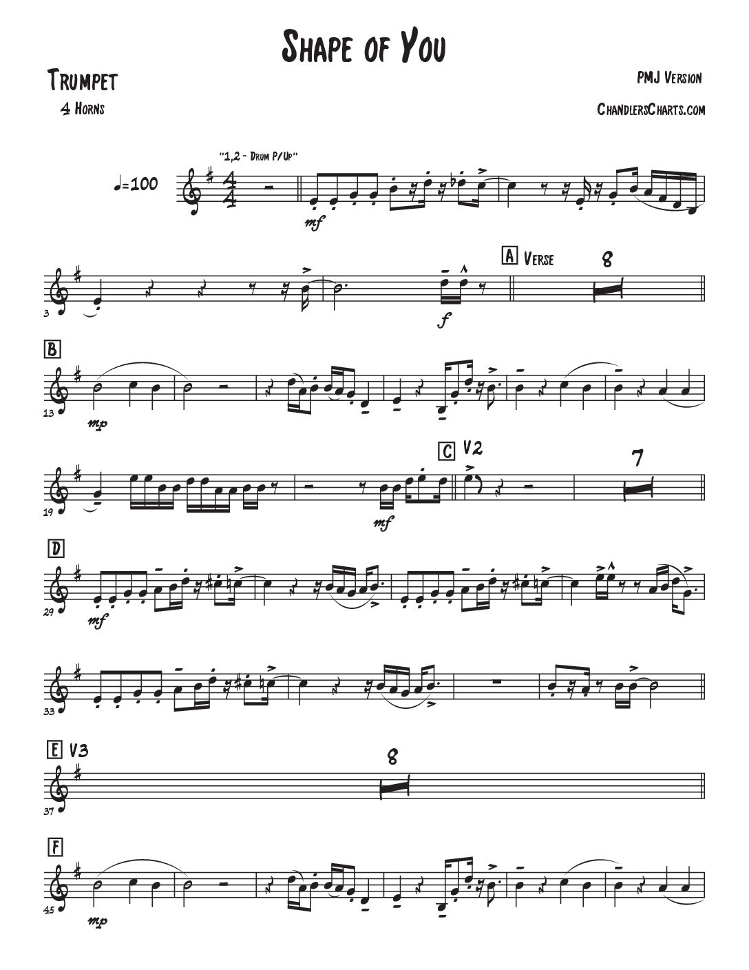 The Shape of You - Post Modern Jukebox (4h)