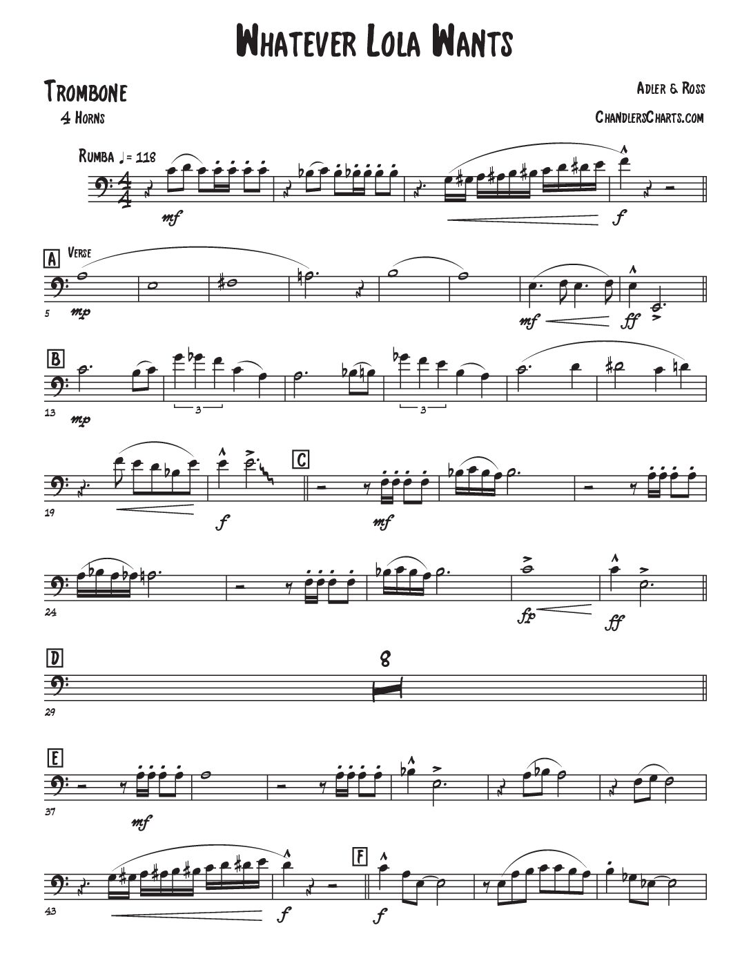 Whatever Lola Wants (4h)