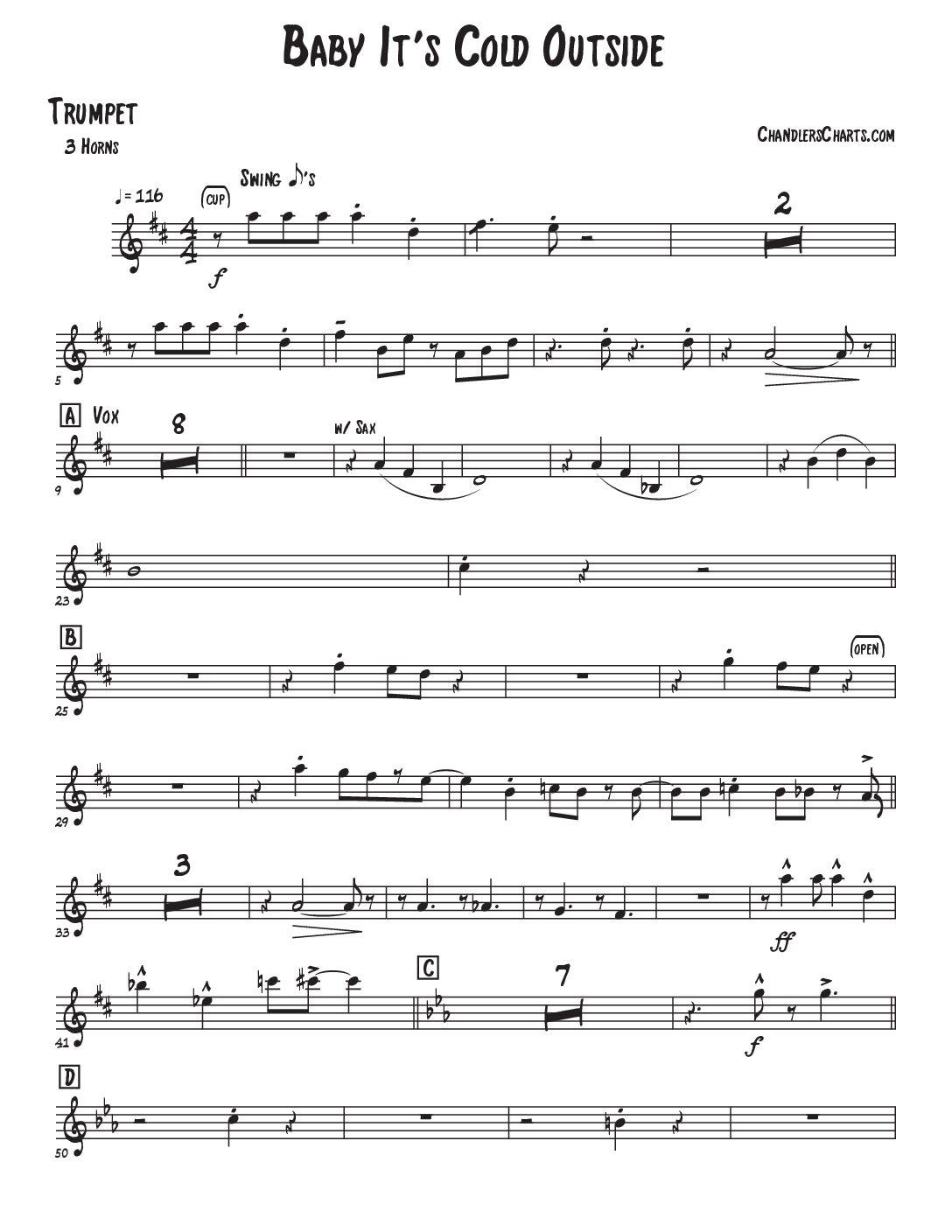 Baby, It's Cold Outside - Tommy Ward ft. Sarah Stripe (3h)