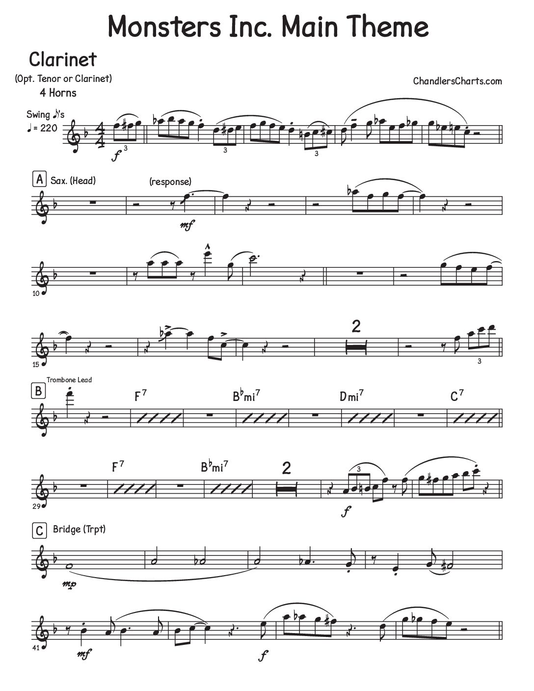 Monsters Inc. - Main Theme (4h)