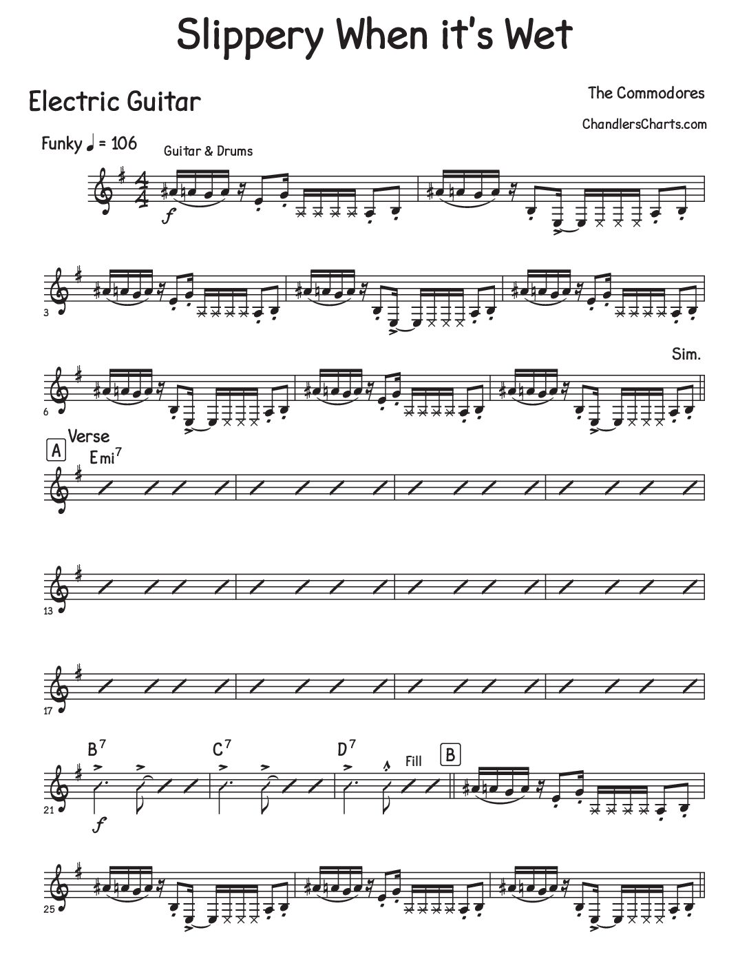 Slippery When Wet - The Commodores (3h)