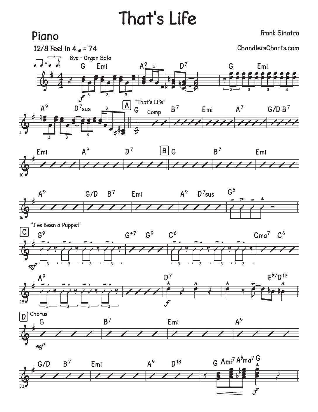 That's Life - Frank Sinatra (6h)