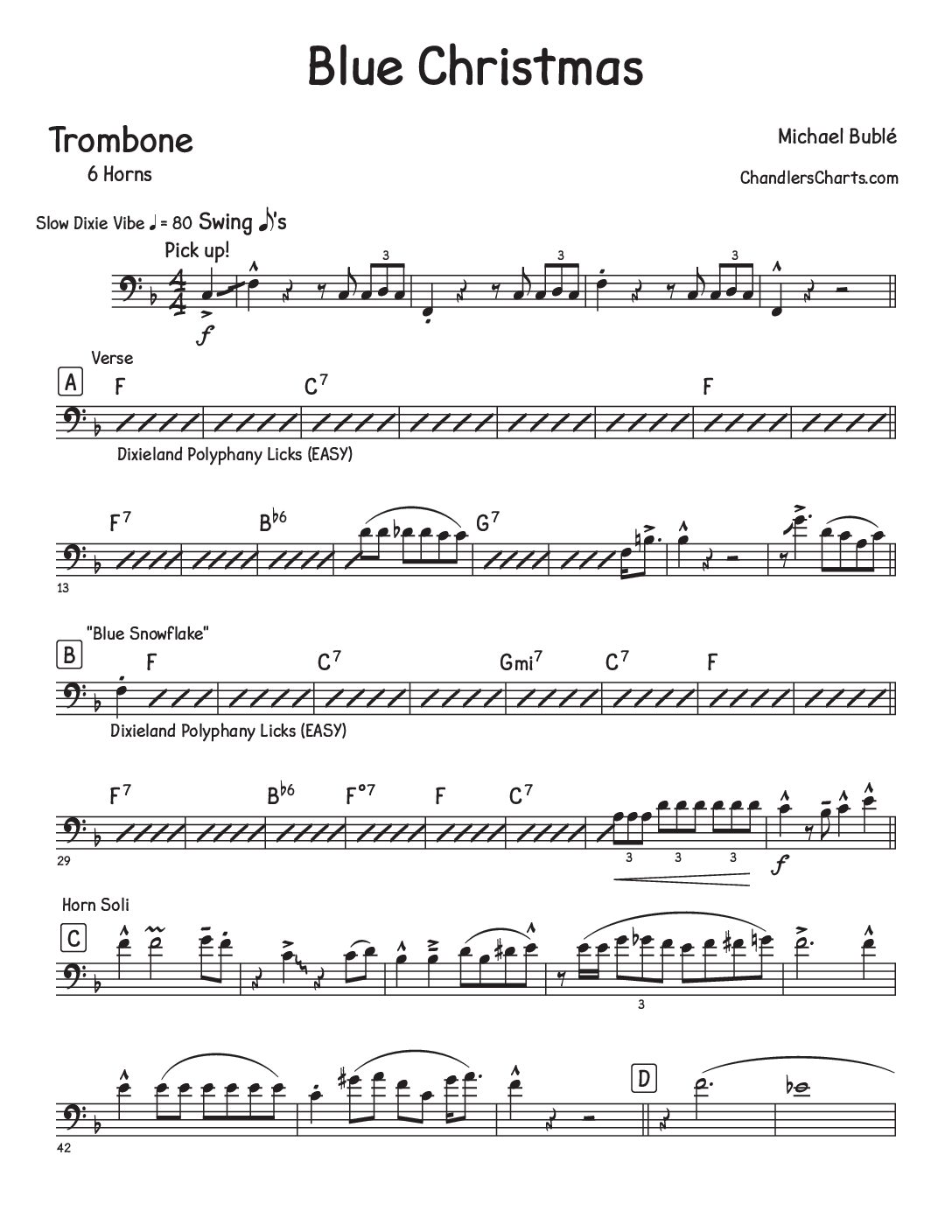 Blue Christmas - Michael Bublé (6h)