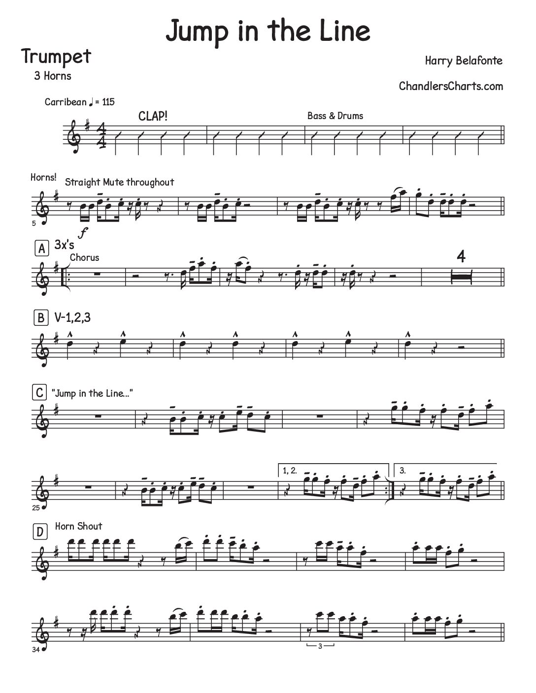 Jump in the Line - Harry Belafonte (3h)