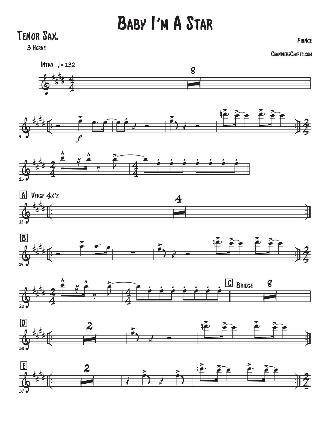 Baby I'm a Star - Prince (3h)